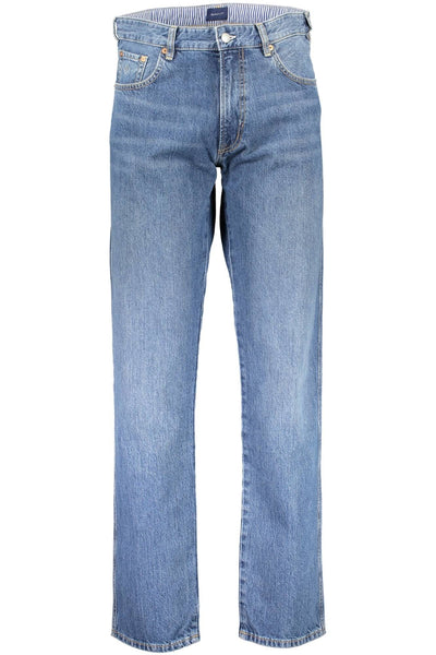 Blue Cotton Jeans & Pant