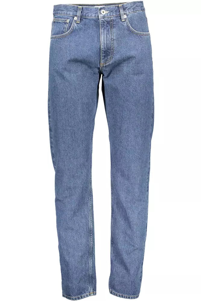 Blue Cotton Jeans & Pant