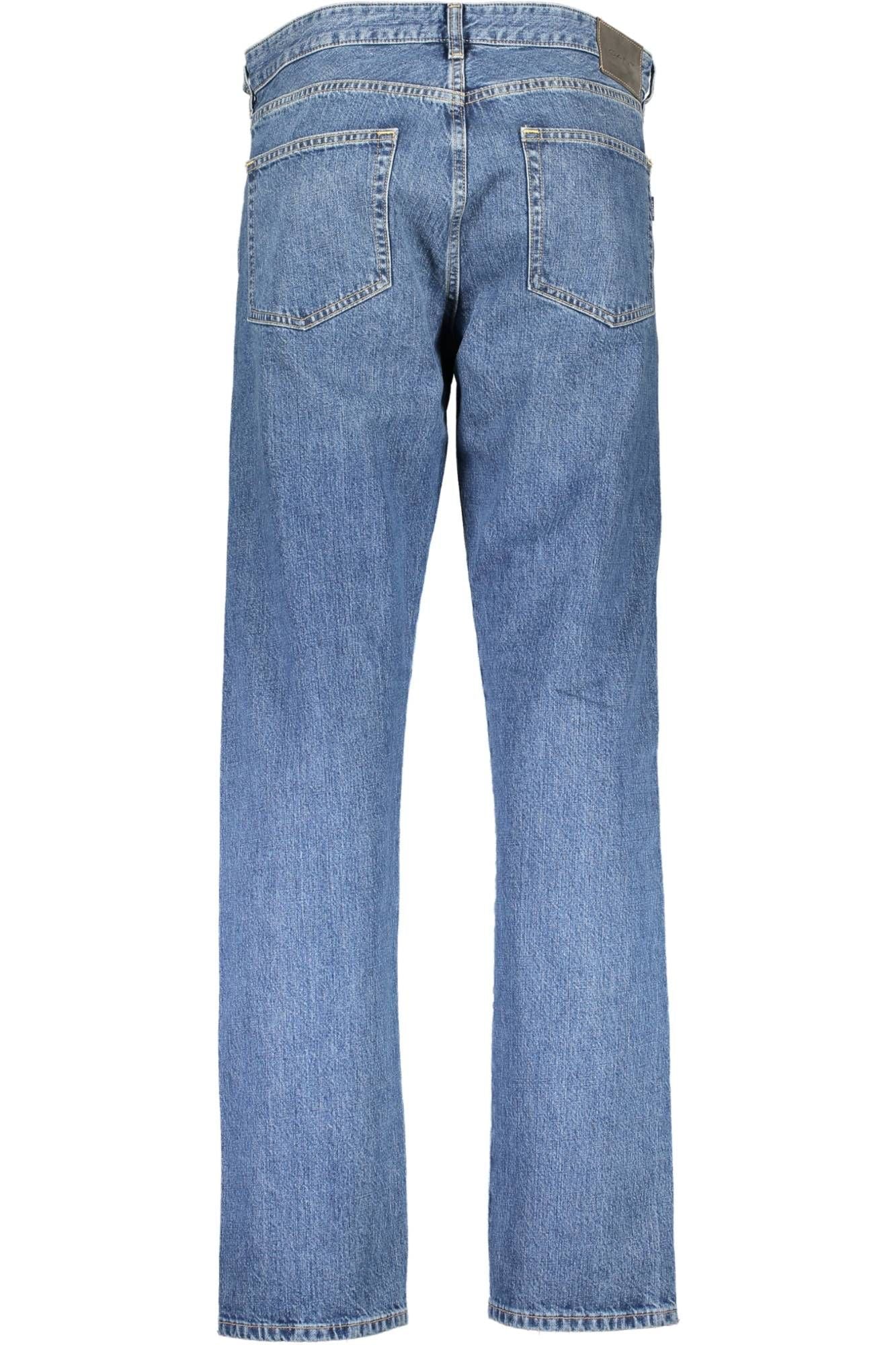 Blue Cotton Jeans & Pant