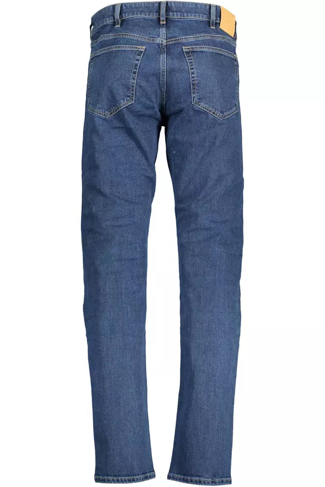 Blue Cotton Jeans & Pant