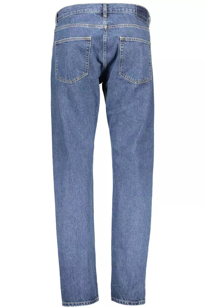 Blue Cotton Jeans & Pant