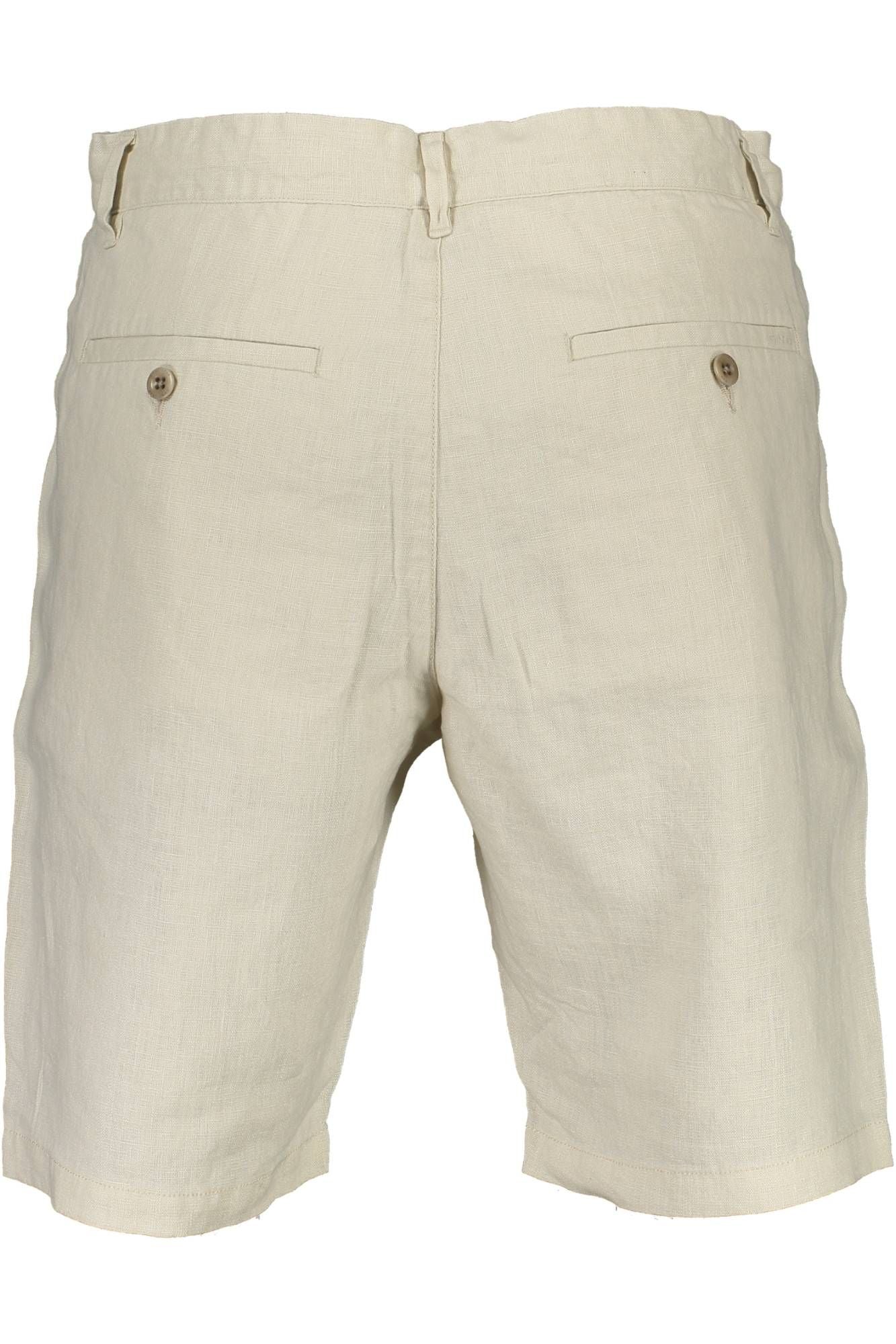 Beige Linen Jeans & Pant