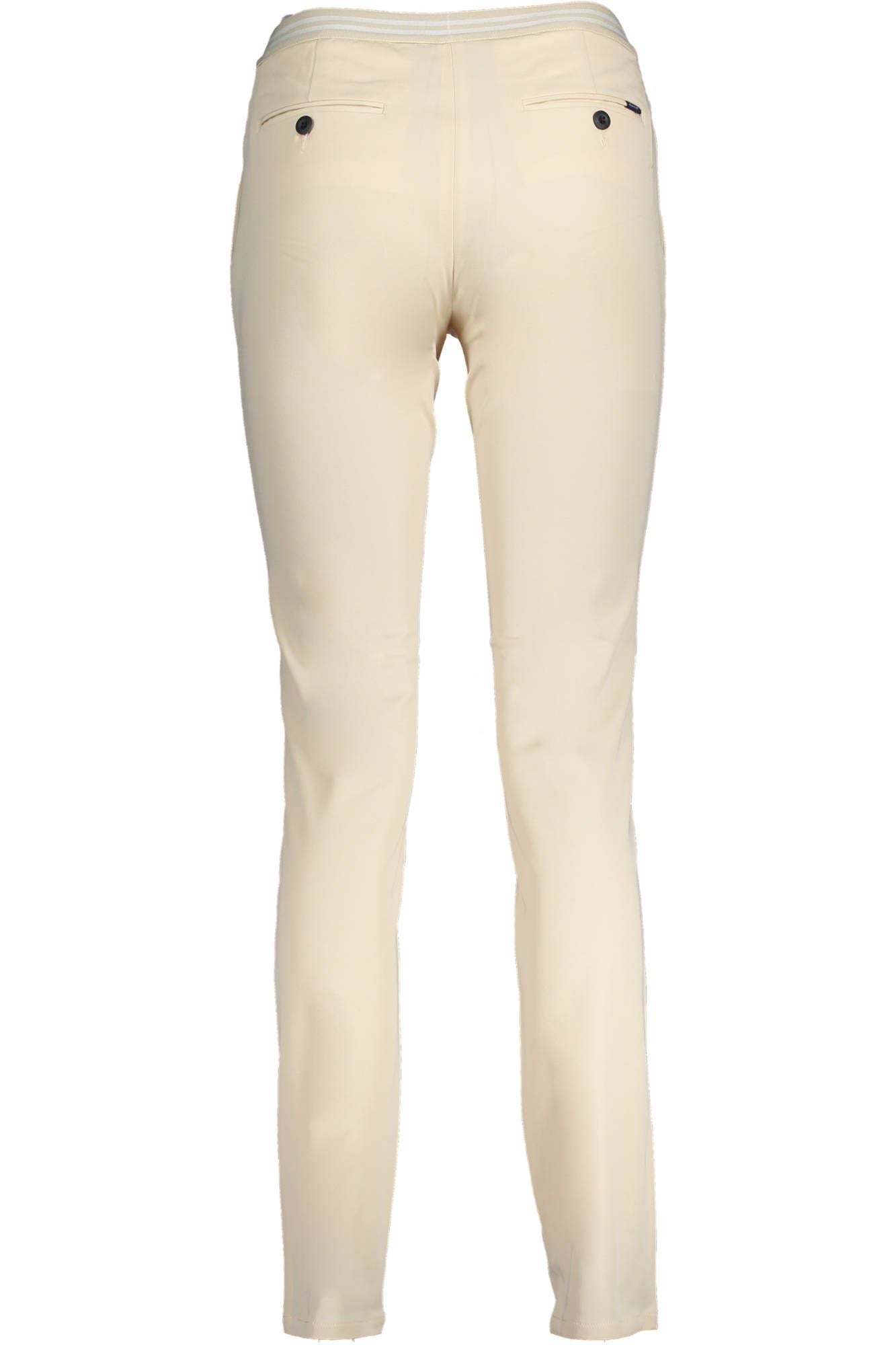 Beige Cotton Jeans & Pant