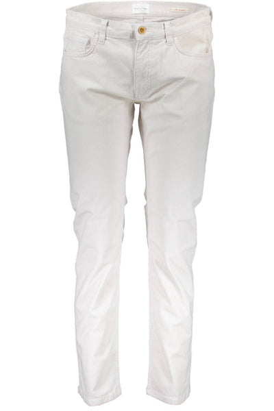 White Cotton Jeans & Pant