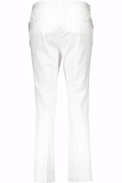 White Cotton Jeans & Pant