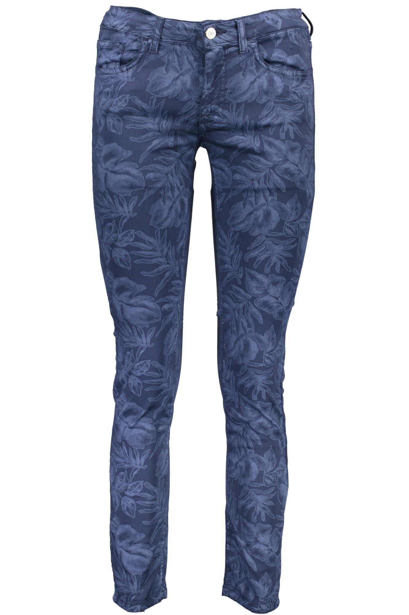 Blue Cotton Jeans & Pant