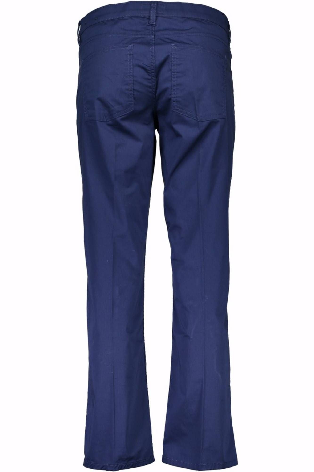 Blue Cotton Jeans & Pant