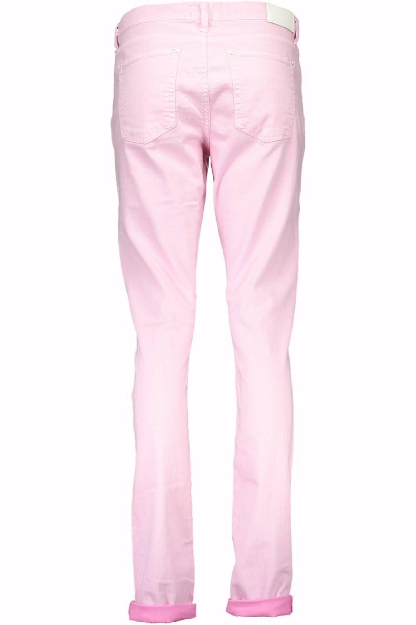 Pink Cotton Jeans & Pant