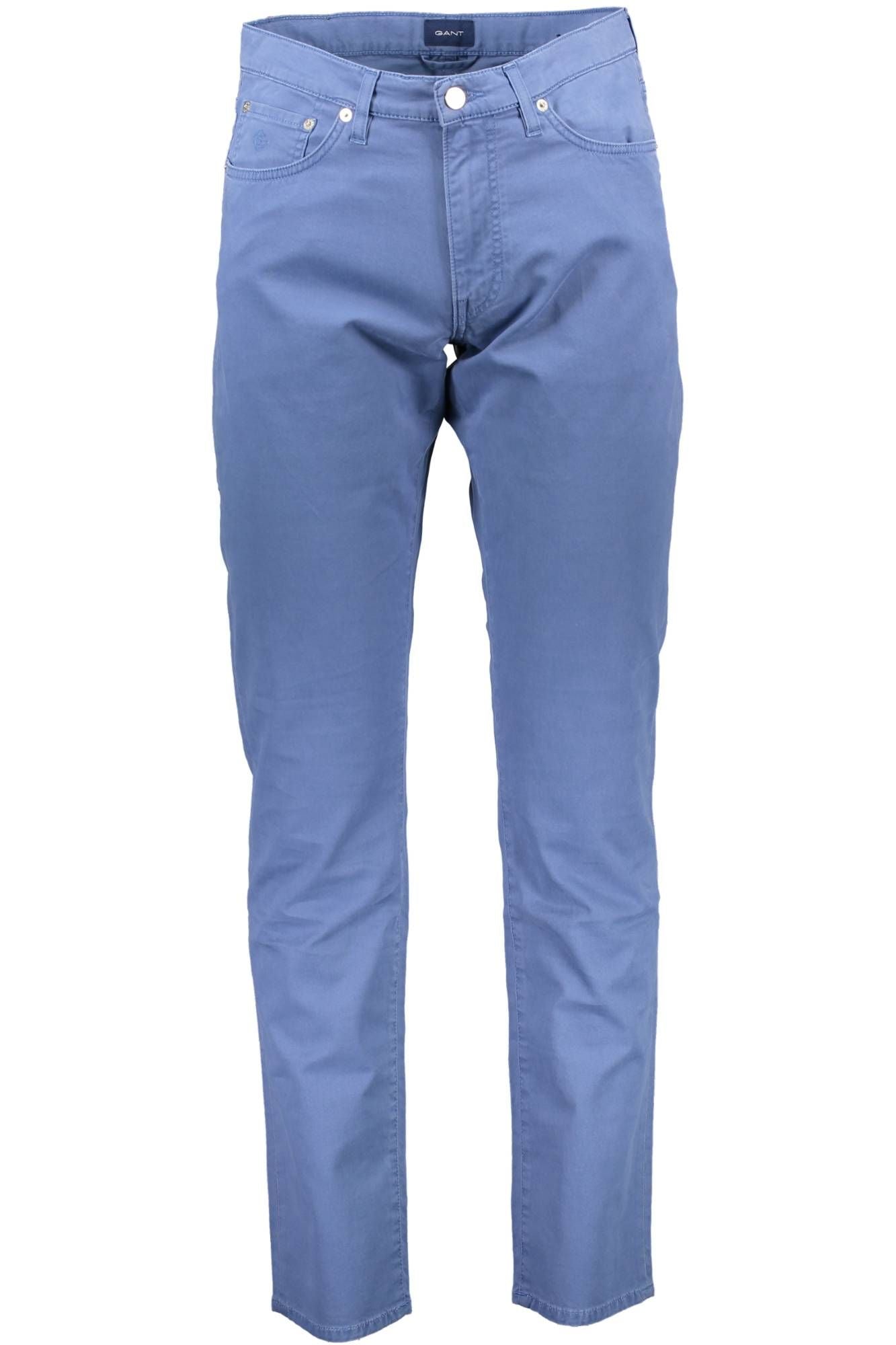 Light Blue Cotton Jeans & Pant