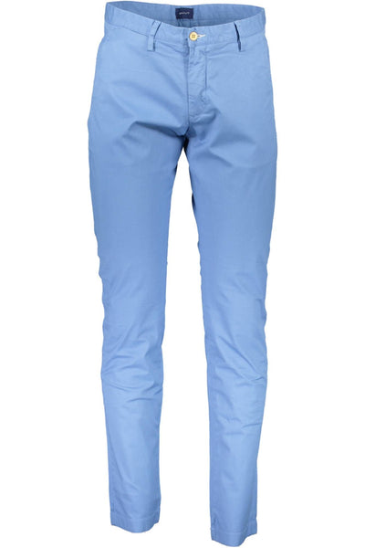 Light Blue Cotton Jeans & Pant