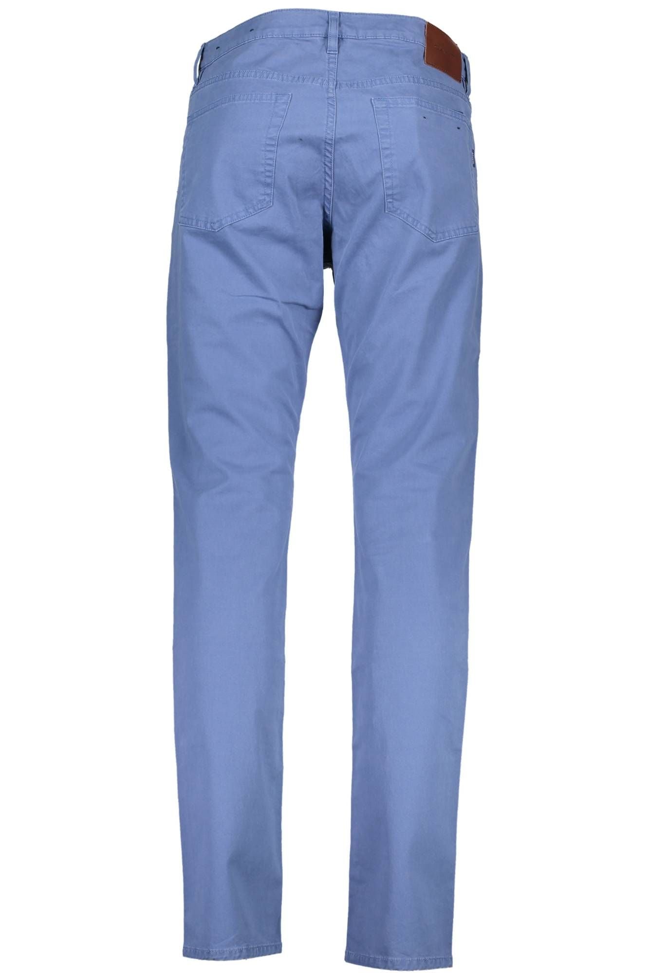 Light Blue Cotton Jeans & Pant