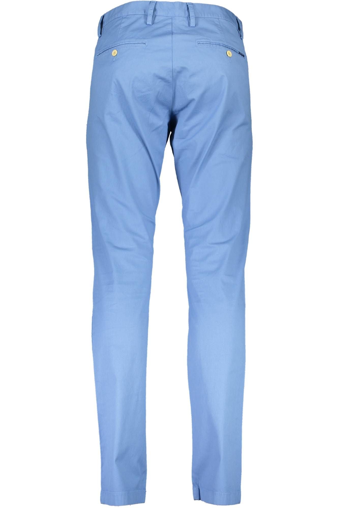 Light Blue Cotton Jeans & Pant