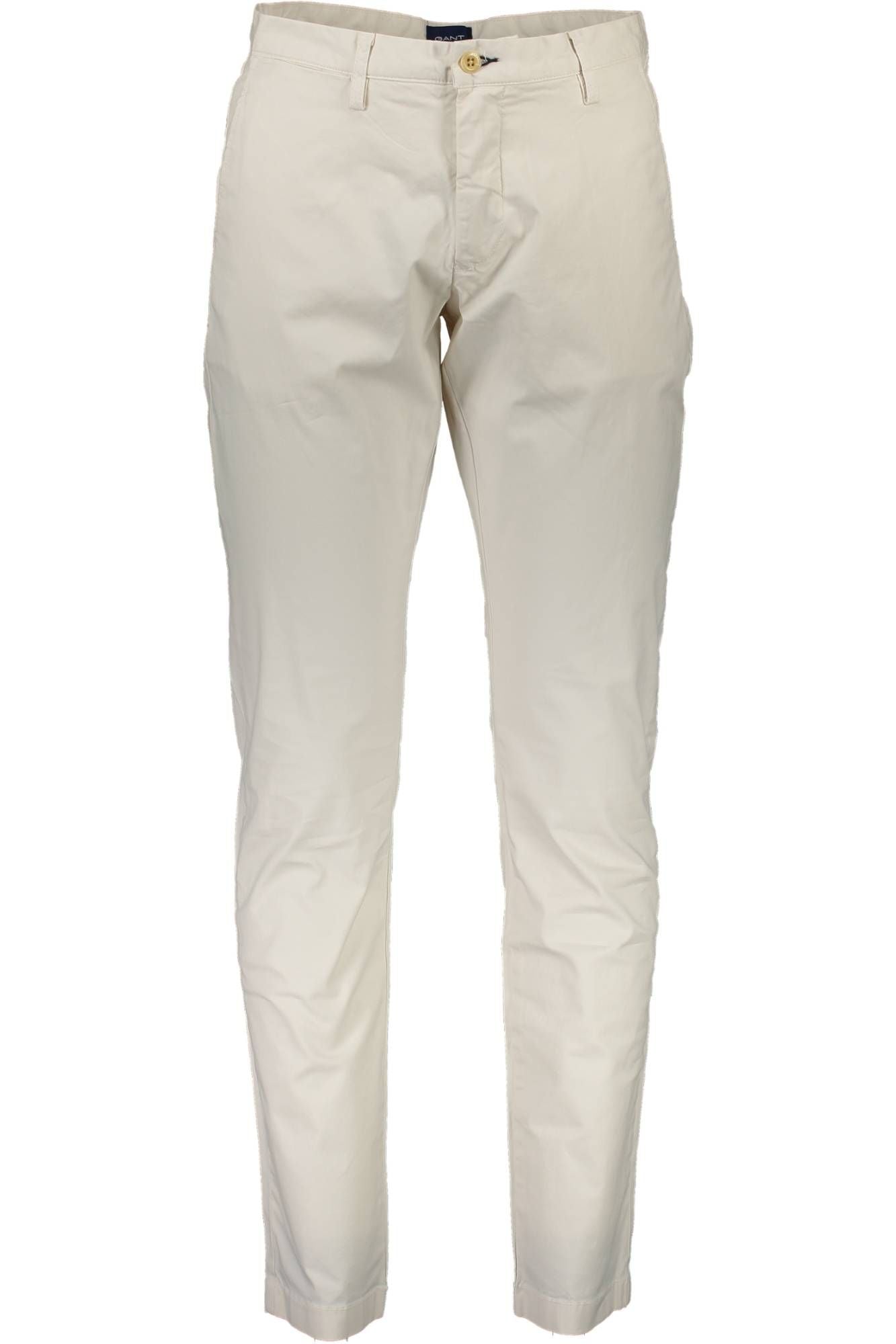 Beige Cotton Jeans & Pant