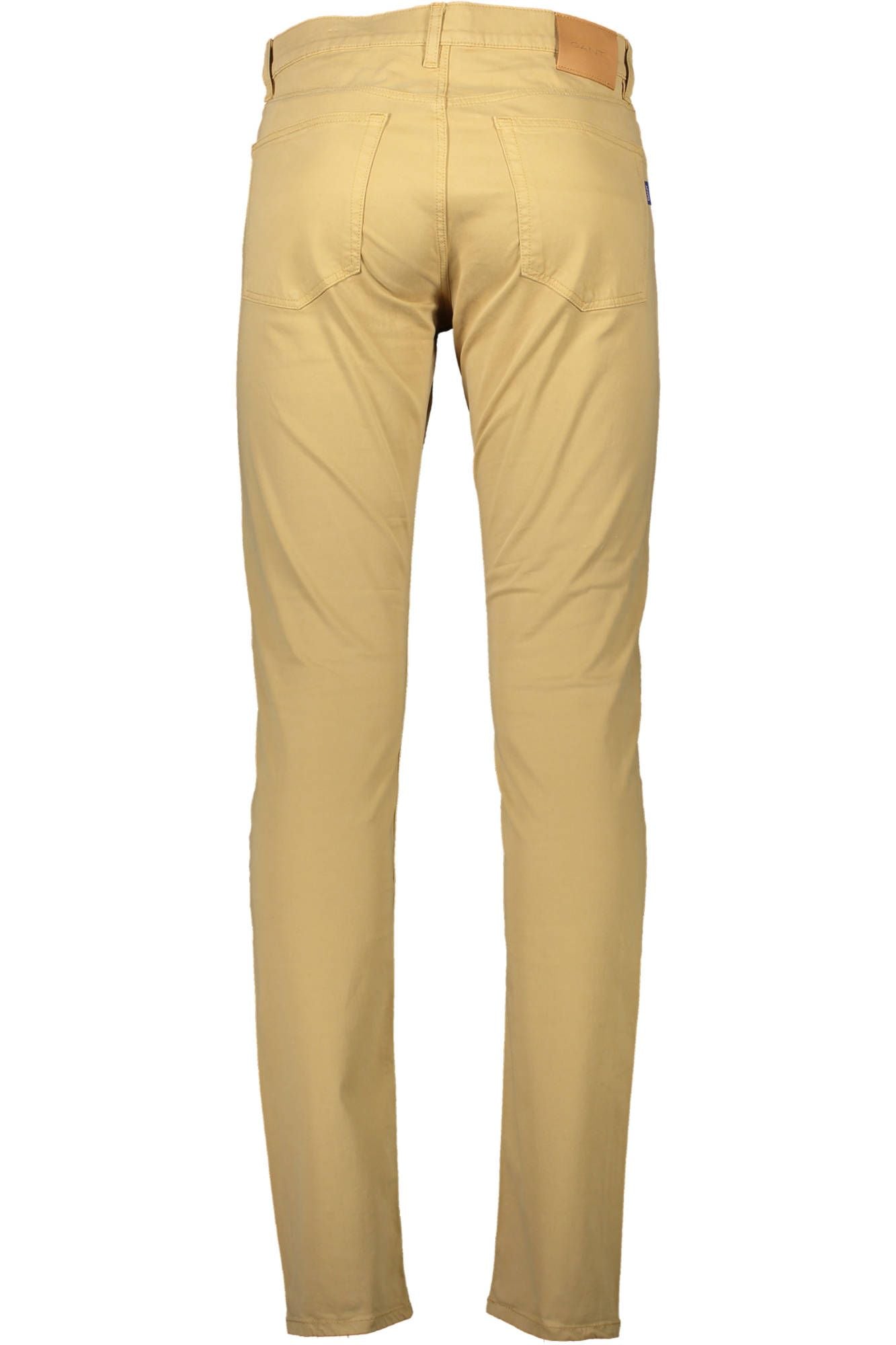 Beige Cotton Jeans & Pant