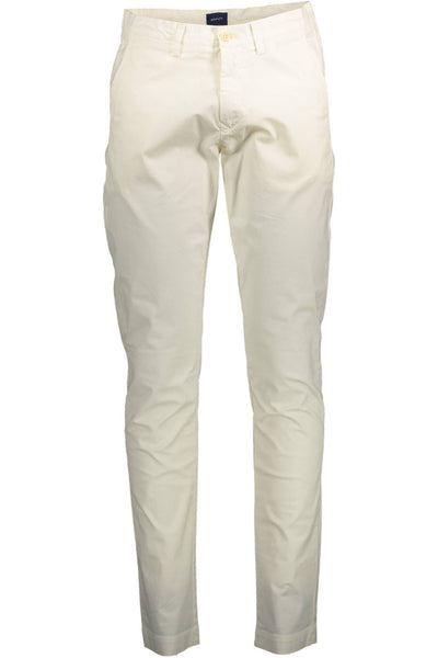 White Cotton Jeans & Pant