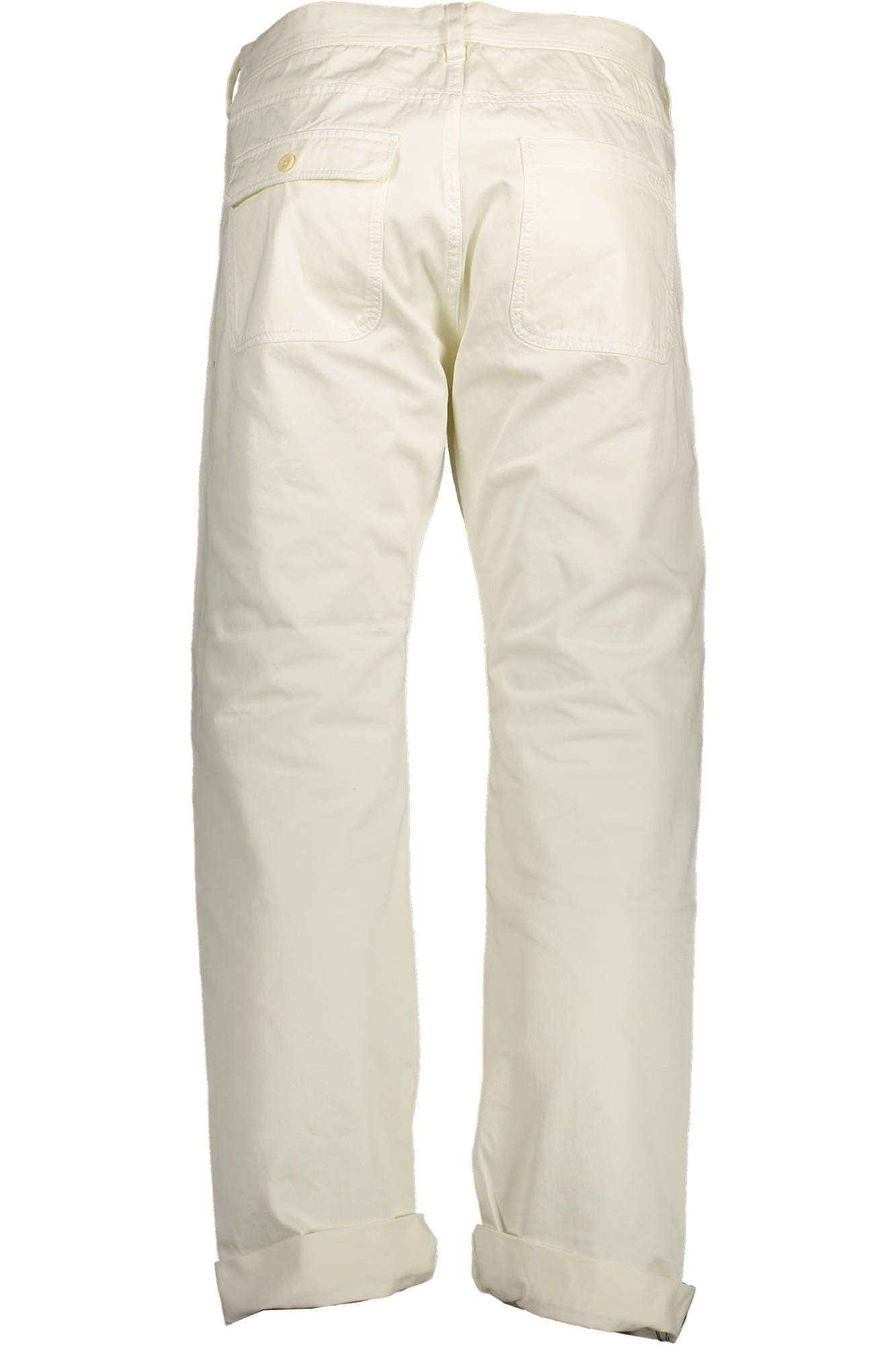 White Cotton Jeans & Pant