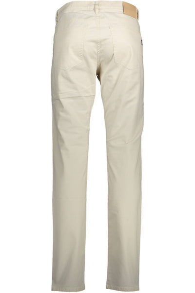 White Cotton Jeans & Pant