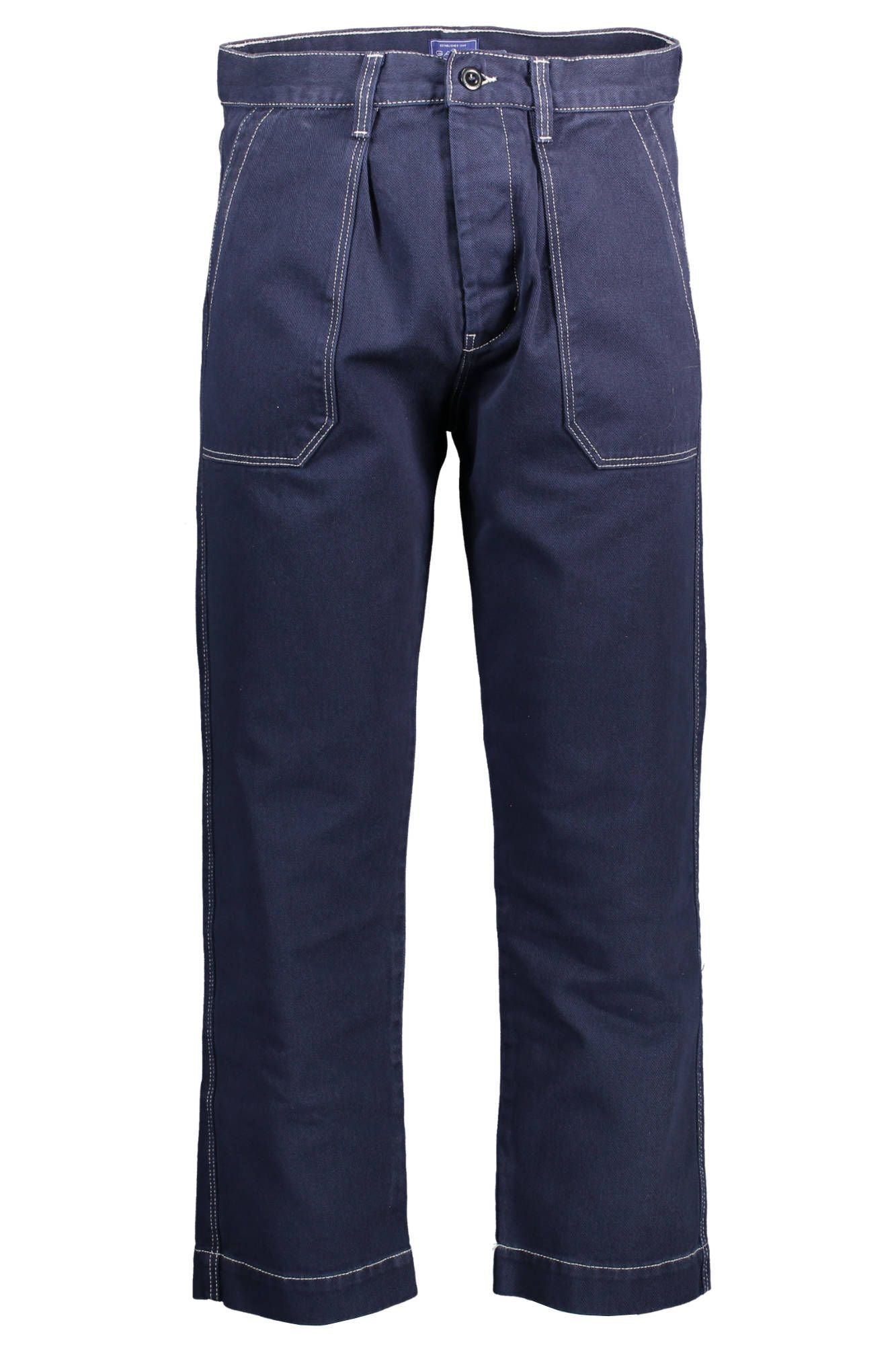 Blue Cotton Jeans & Pant