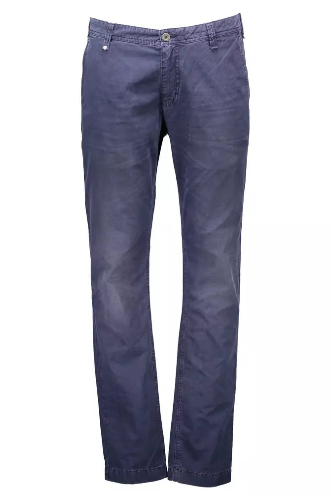 Blue Cotton Jeans & Pant