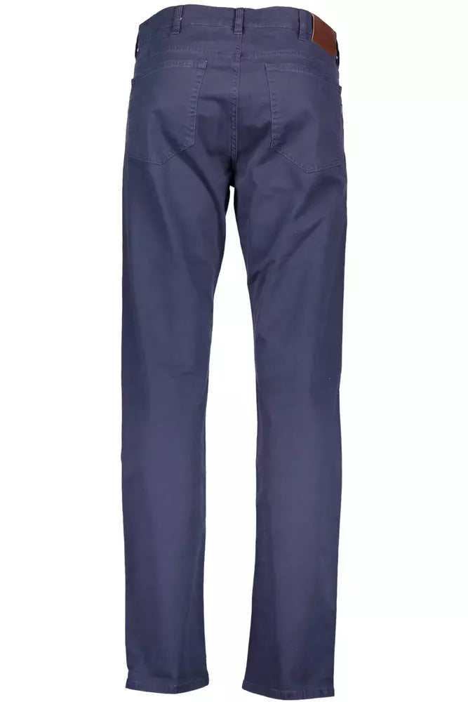 Blue Cotton Jeans & Pant