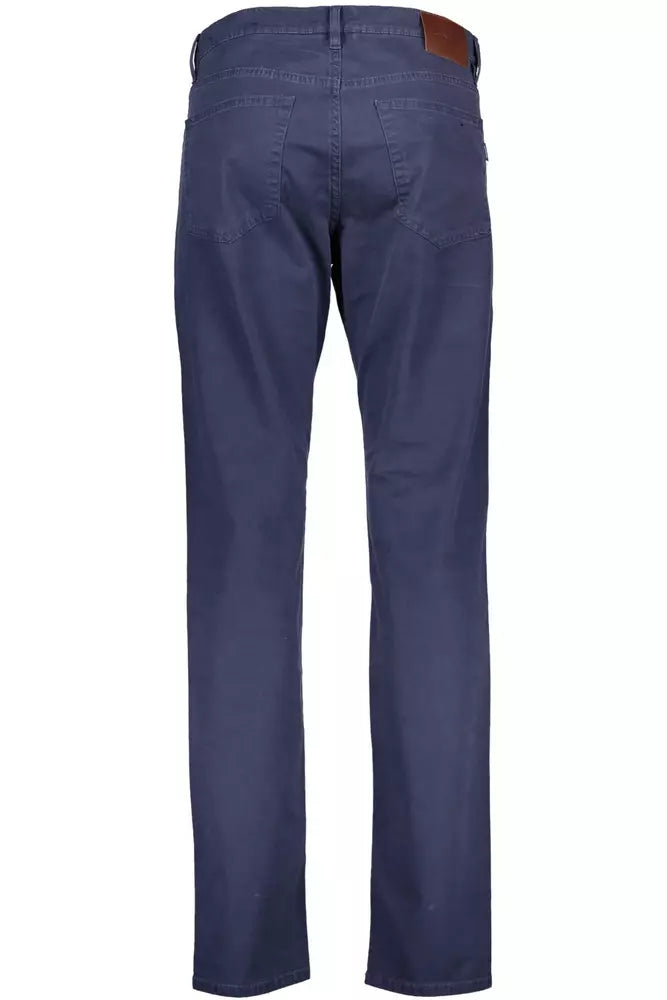 Blue Cotton Jeans & Pant