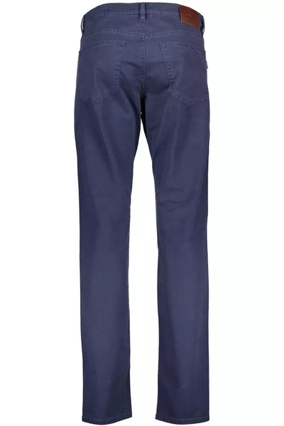 Blue Cotton Jeans & Pant