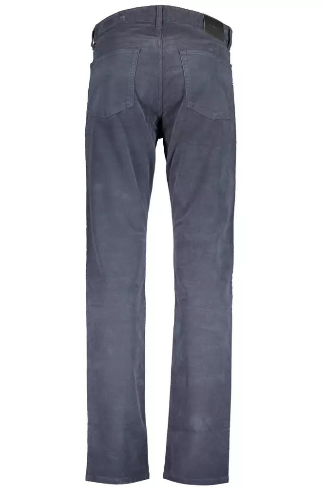 Blue Cotton Jeans & Pant