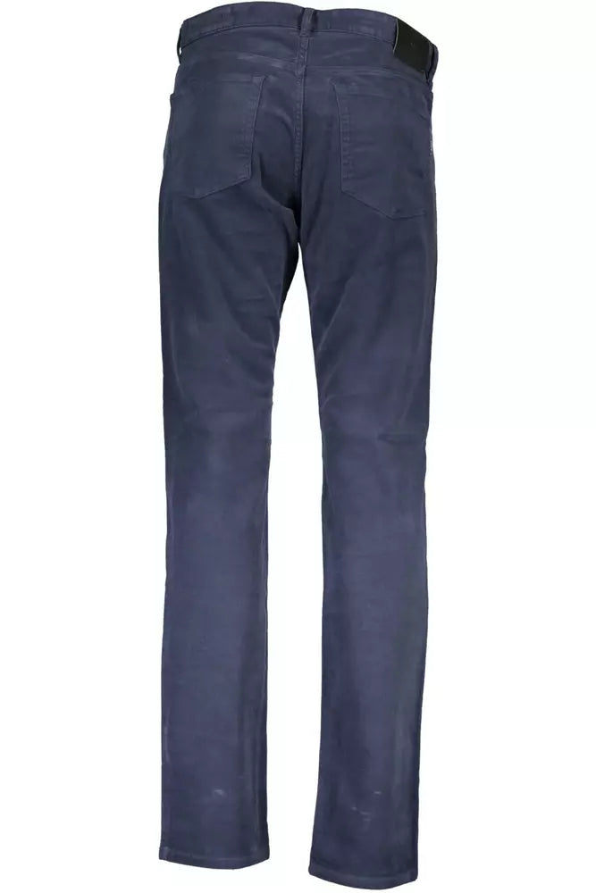 Blue Cotton Jeans & Pant