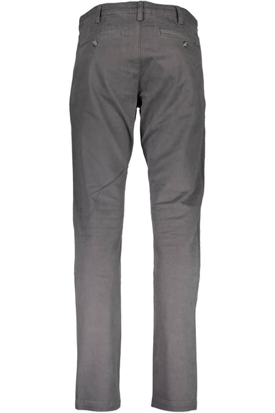 Gray Cotton Jeans & Pant