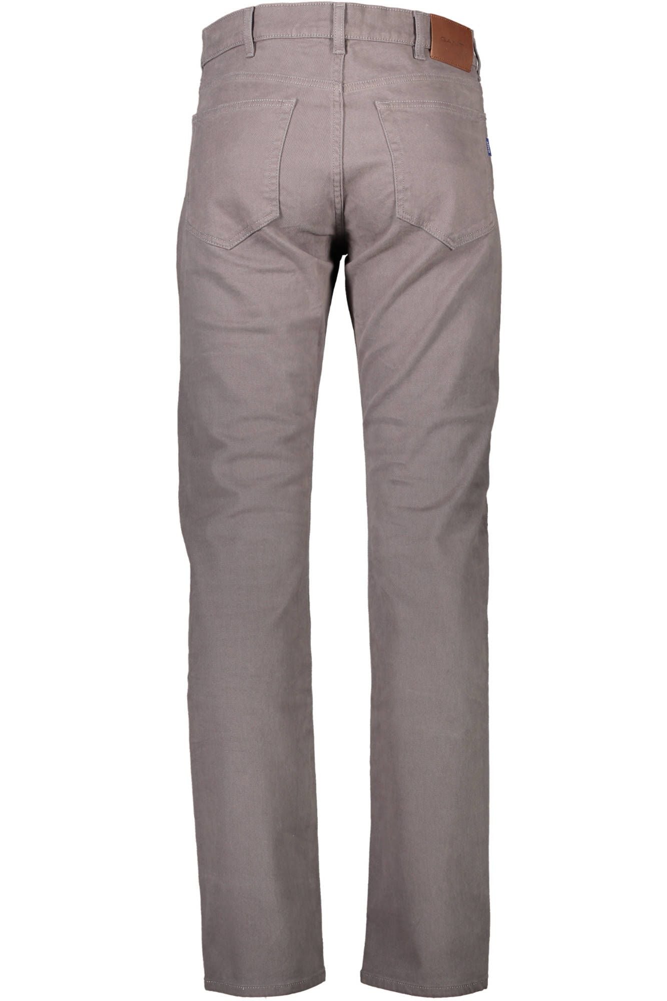 Gray Cotton Jeans & Pant