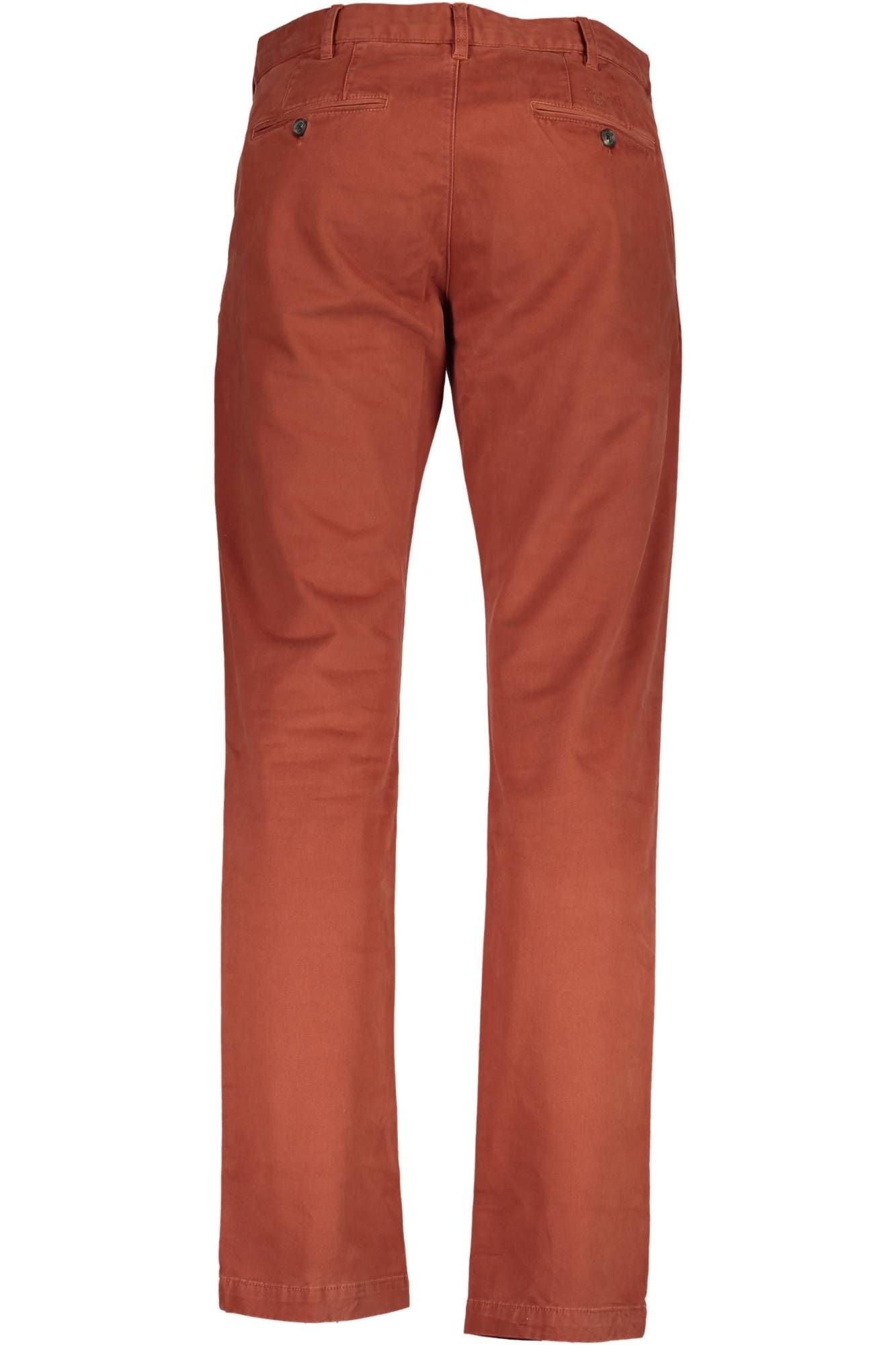 Brown Cotton Jeans & Pant