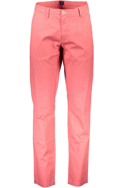 Red Cotton Jeans & Pant