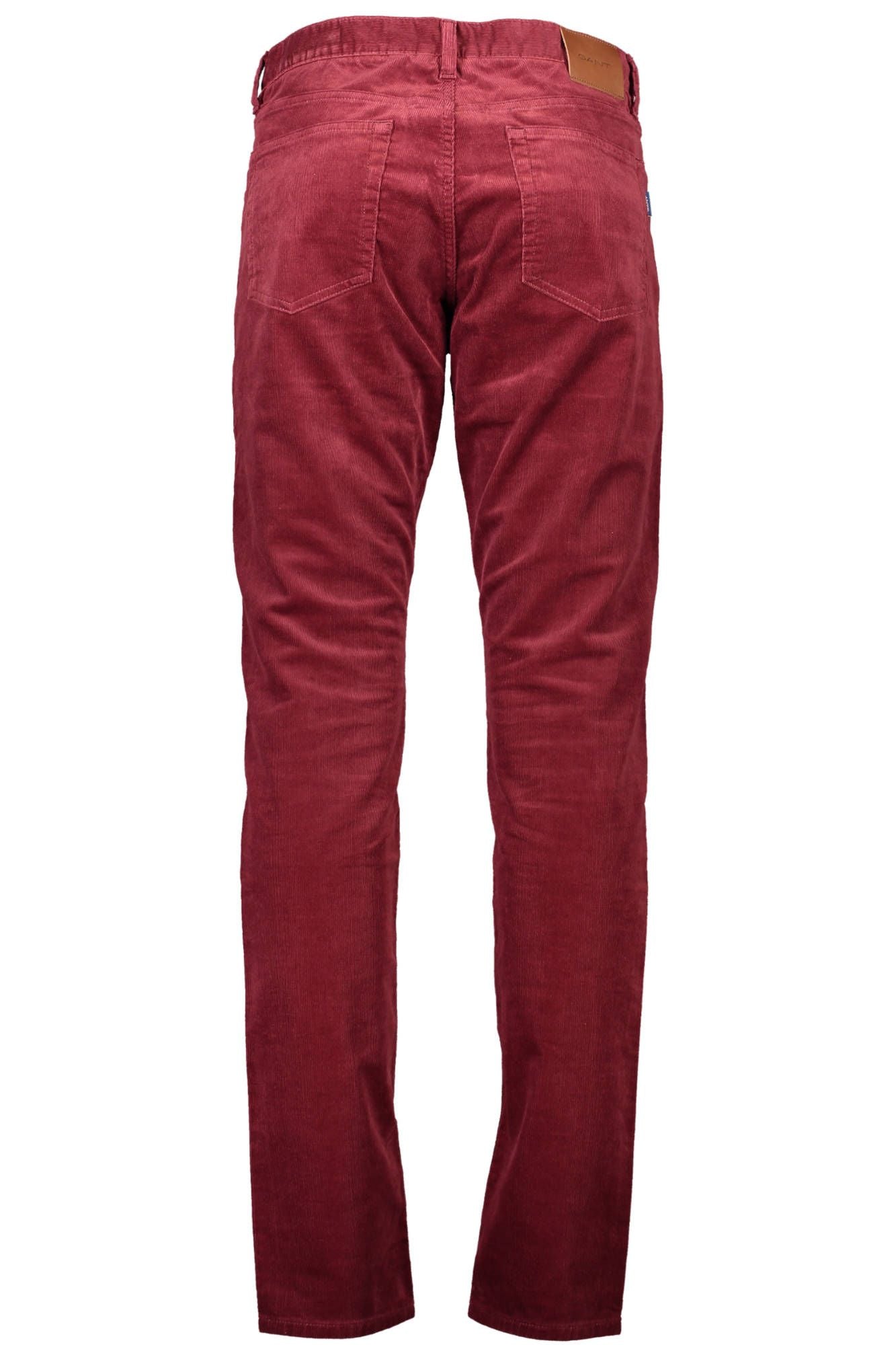 Red Cotton Jeans & Pant