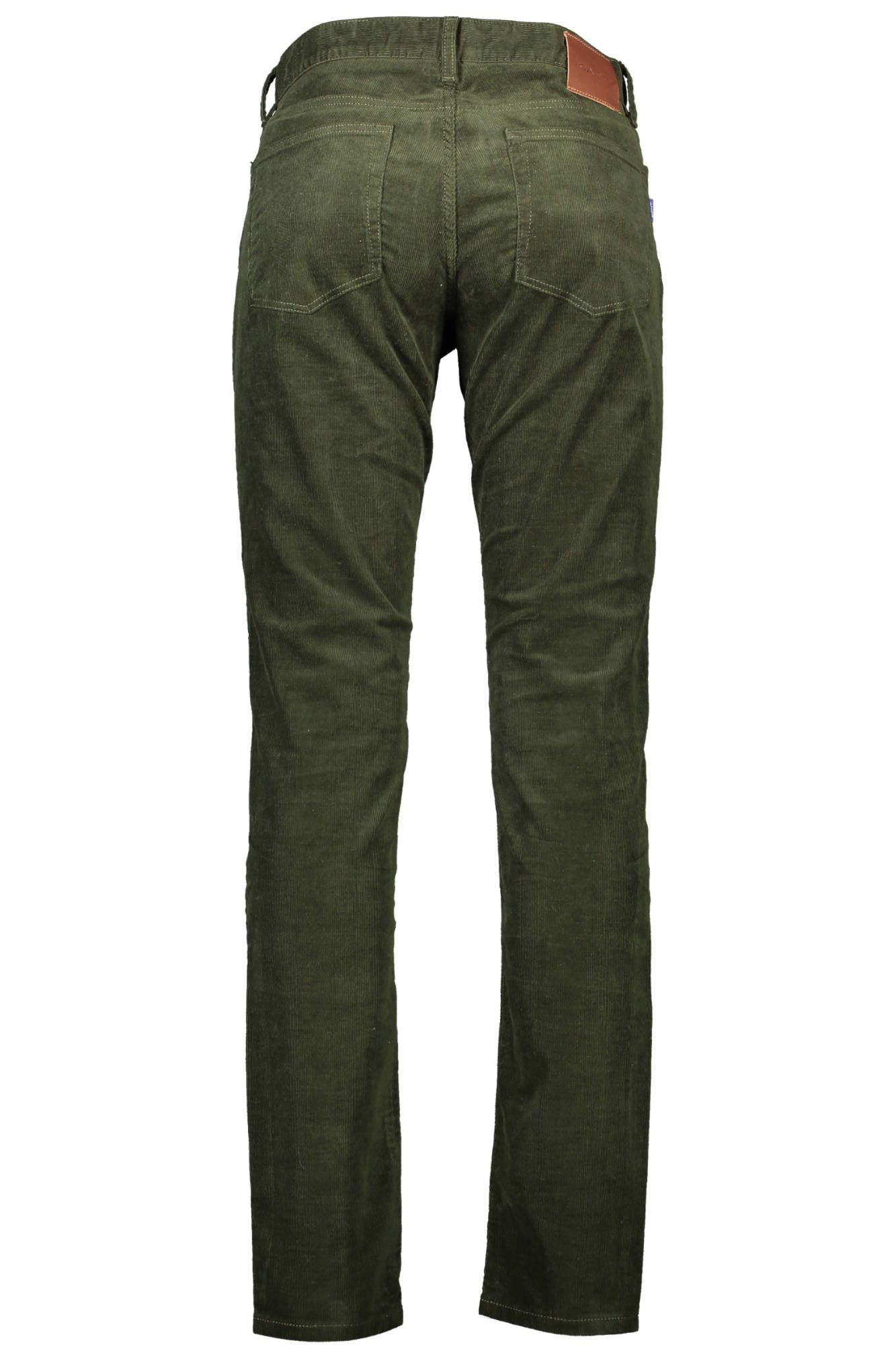 Green Cotton Jeans & Pant