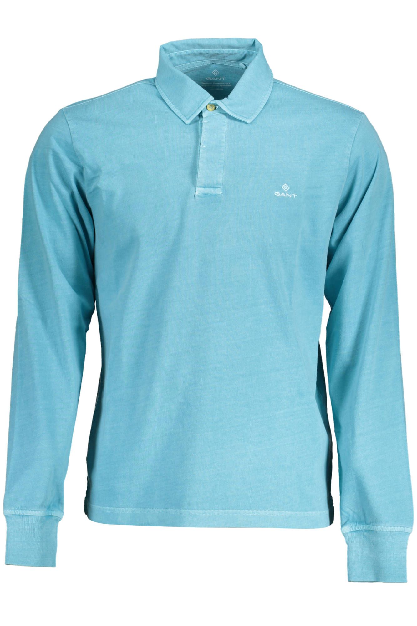 Light Blue Cotton Polo Shirt