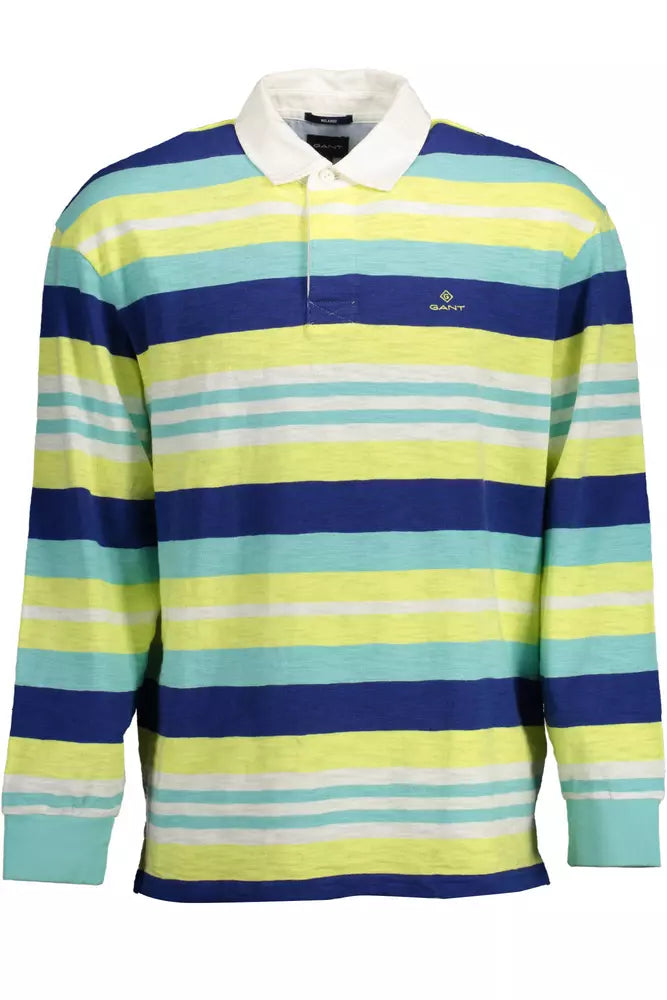 Yellow Cotton Polo Shirt