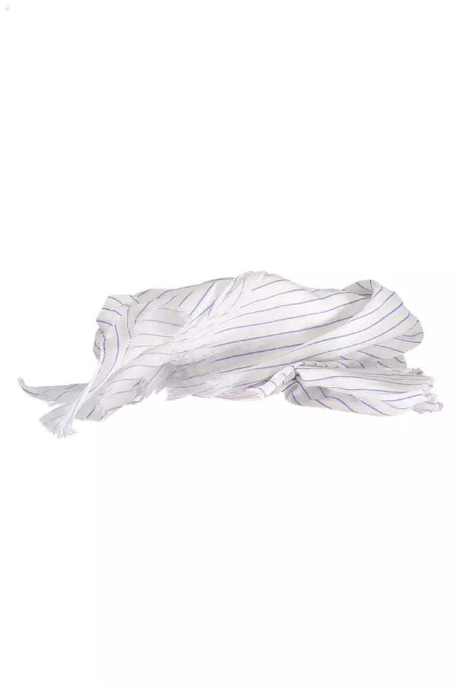 White Cotton Scarf