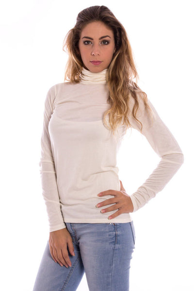 White Wool Tops & T-Shirt