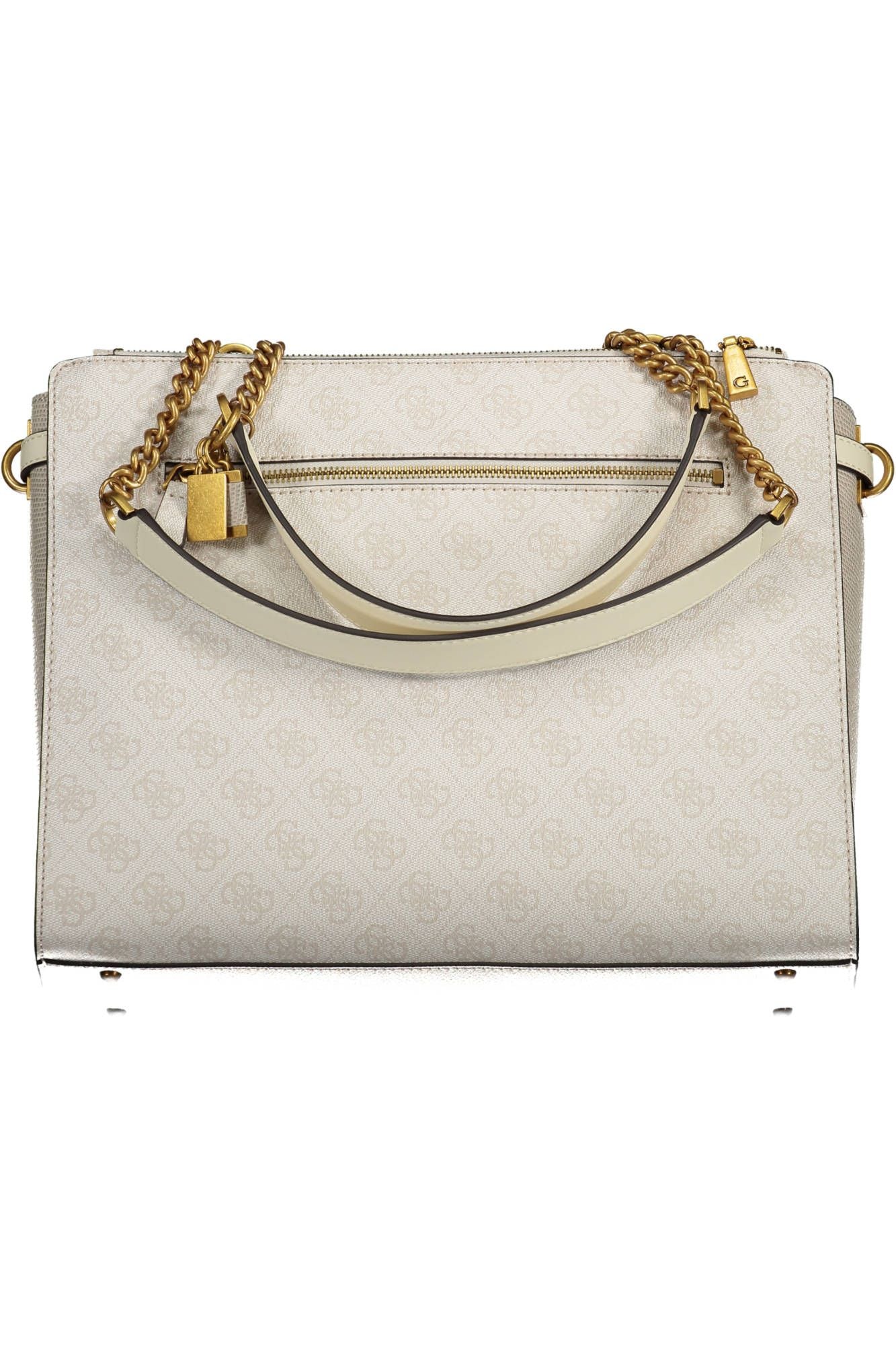 White Polyurethane Handbag