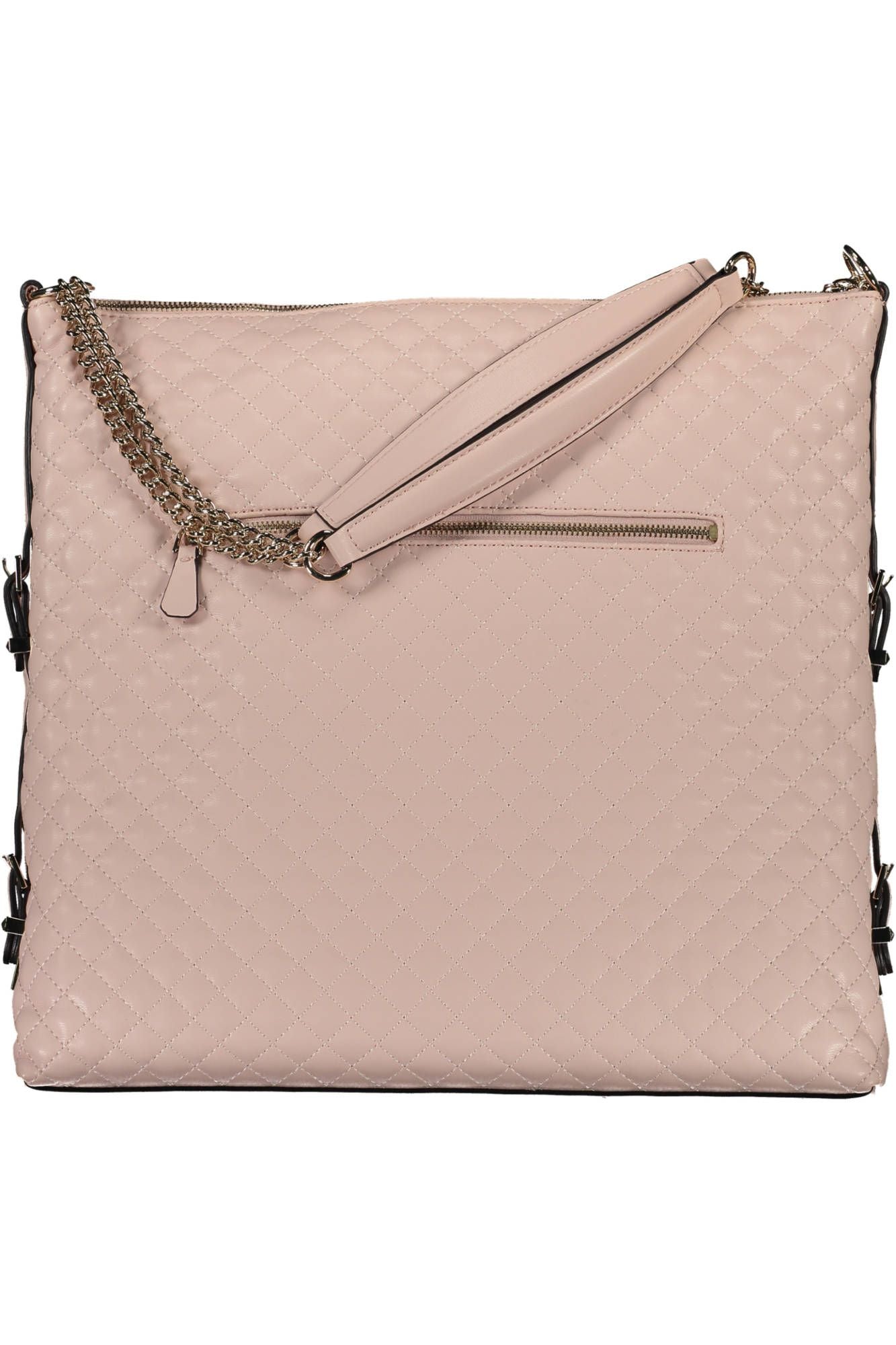 Pink Polyurethane Handbag