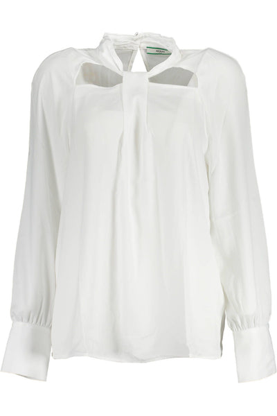 White Polyester Shirt