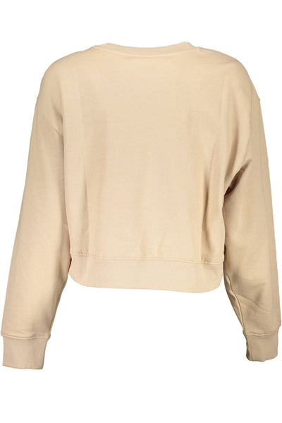 Beige Cotton Sweater