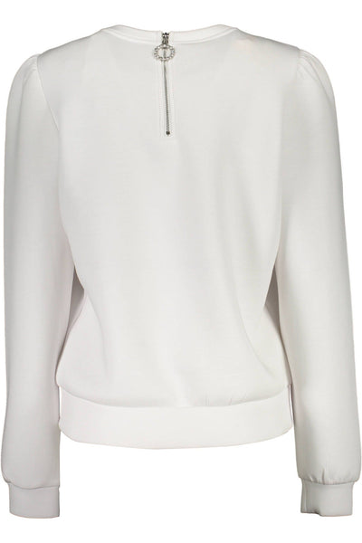 White Polyester Sweater