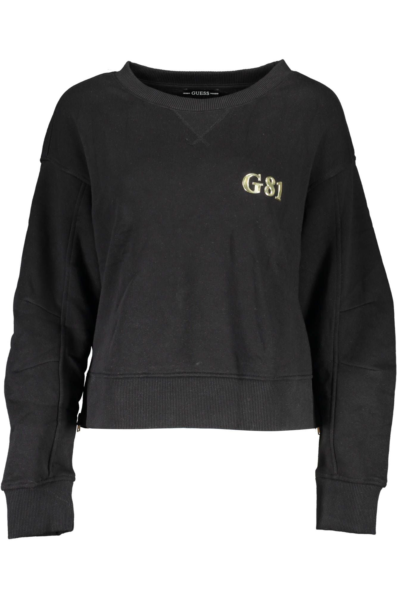 Black Cotton Sweater