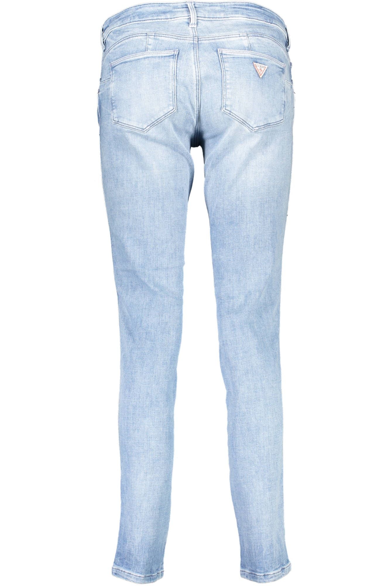 Light Blue Cotton Jeans & Pant