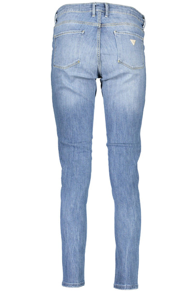 Light Blue Cotton Jeans & Pant