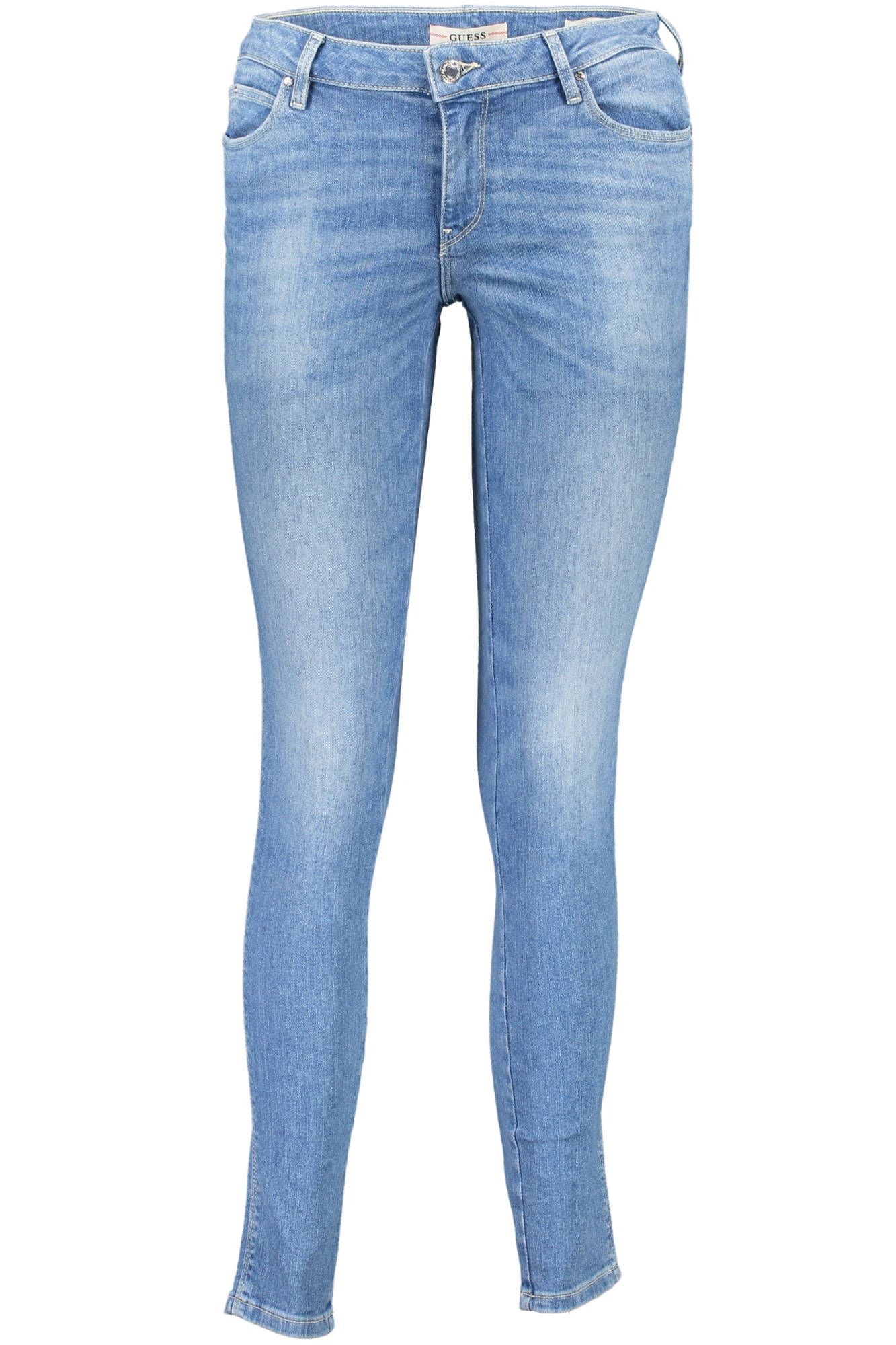 Blue Cotton Jeans & Pant