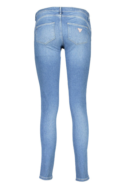 Blue Cotton Jeans & Pant