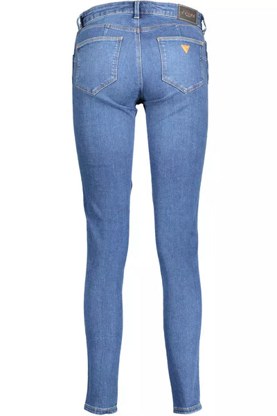 Blue Cotton Jeans & Pant