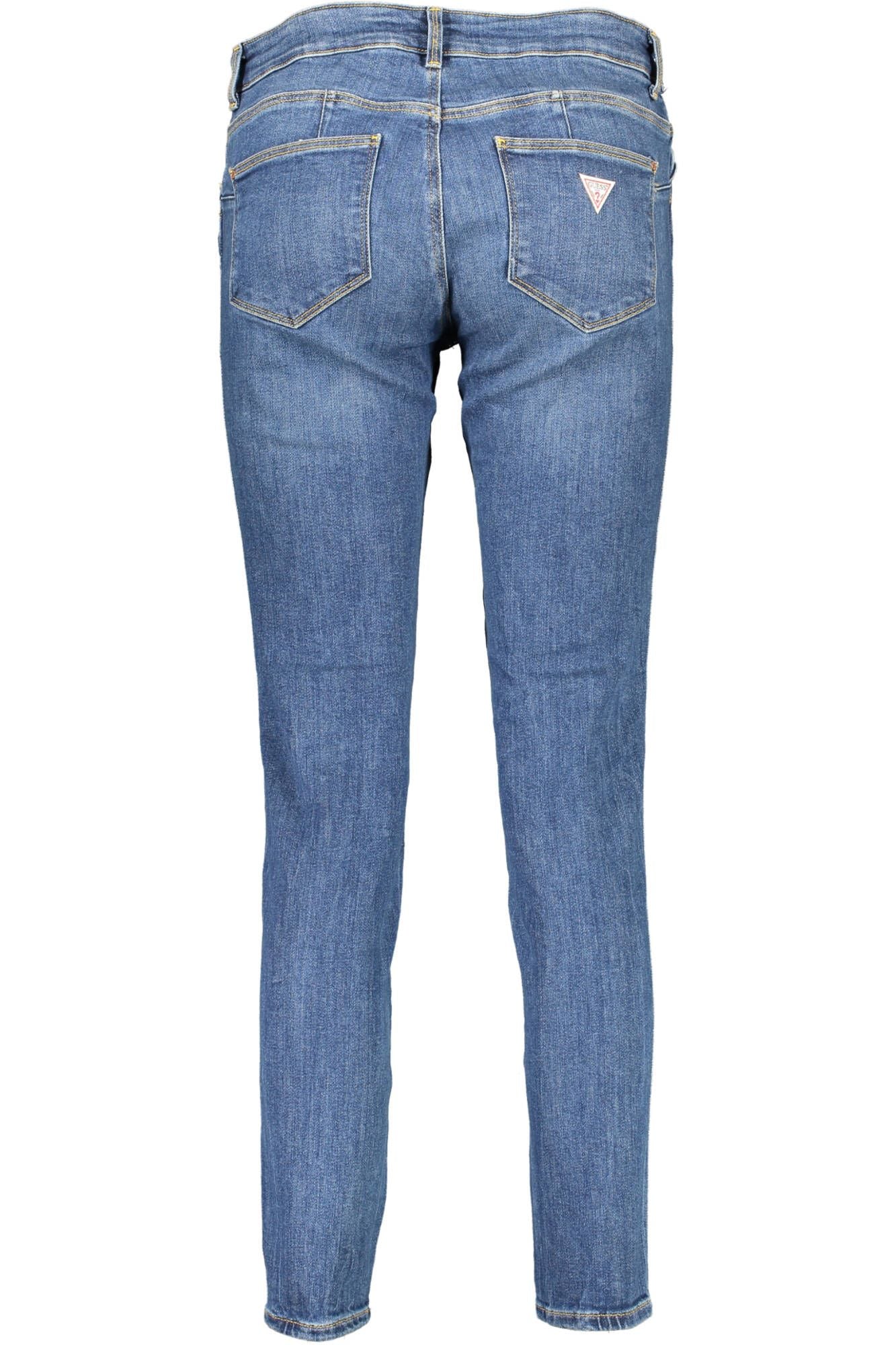 Blue Cotton Jeans & Pant